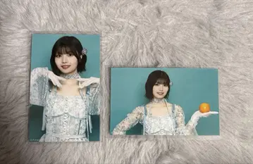 노기자카46 네이블 오렌지 미니 브로마이드 나카니시 아루노 세미 컴프