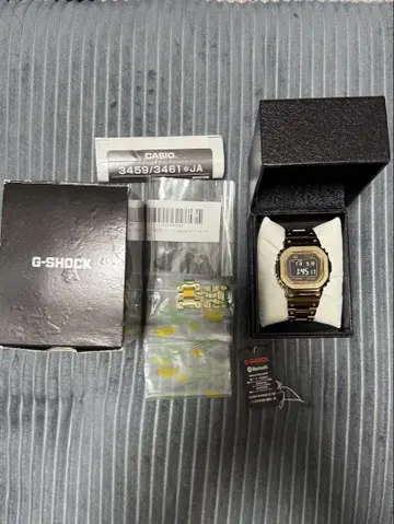 CASIO 카시오 G-SHOCK GMW-B5000 풀메탈 골드
