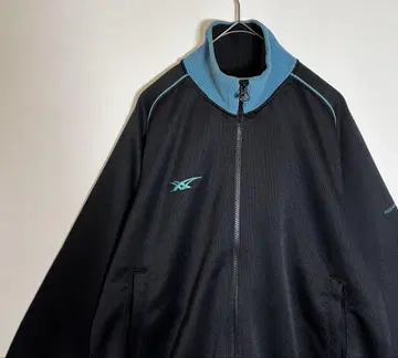 asics 아식스 자수 로고 레트로 디자인 트랙 자켓