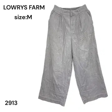 로리즈팜 LOWRYS FARM 코듀로이 팬츠 캐주얼 M