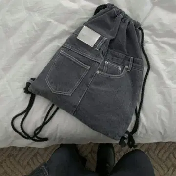 Hamong 데님 스트링 백팩 NUGU ION SEOUL