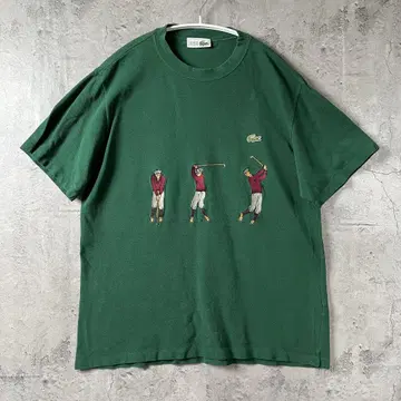 70s 프랑스제 빈티지 CHEMISE LACOSTE T셔츠