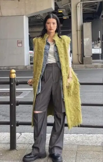 Ameri SUPER BRUSHED LONG VEST