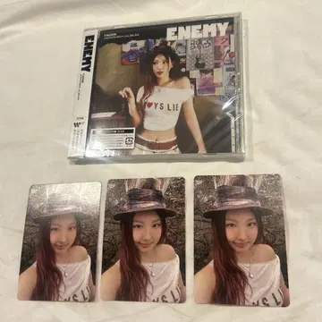 TWICE ENEMY 나연 솔로반 미개봉 시리얼 있음