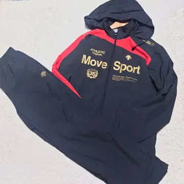 [ 레어 ] 데상트 Move Sport HEAT NAVI 저리 셋업