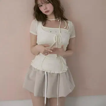 ANDMARY Claire 세트 탑스