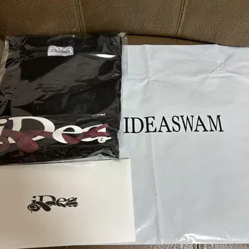 IDEASWAM 블랙 T셔츠 L 사이즈