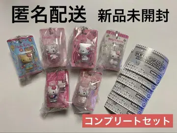 HELLO KITTY 패키지 미니어처 컬렉션 전 6종 컴플리트