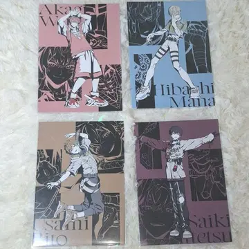 아카기 웬 히바치 마나 우사미 리토 사에키 잇테츠 하프 기념일 엽서