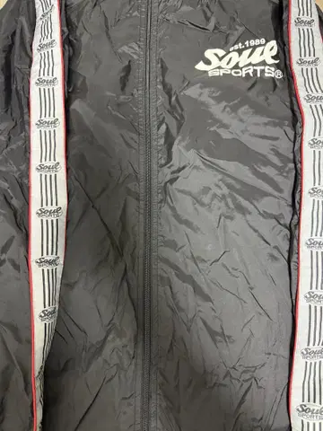 Soul Sports 나일론 자켓 블랙