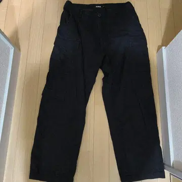XLARGE 블랙 카고 팬츠 32inch