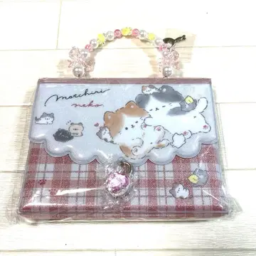 말랑말랑 고양이 열쇠 달린 백 마이씰 바인더 씰북 씰 바인더