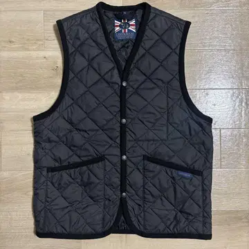 새상품급 LAVENHAM 라벤햄 퀼팅 베스트 M