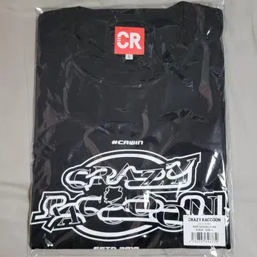 CRAZY RACCOON ROPE DESIGN L/S TEE 블랙 M