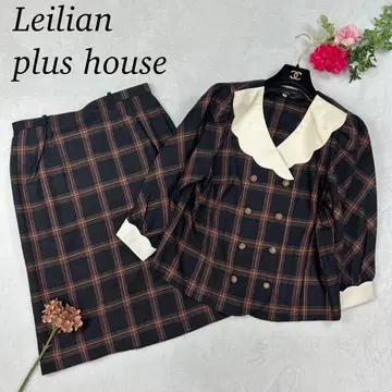 I612 XL 릴리 엠플러스 하우스 스커트 셋업 브라운 여성용