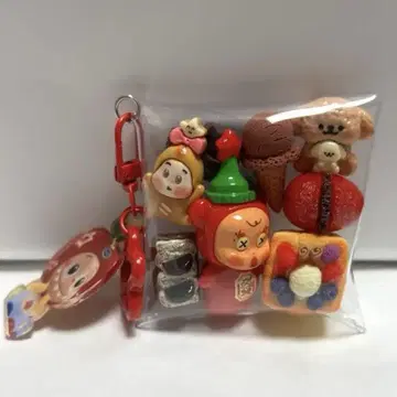 가챠 파우치 빨간색 트윙클 채워넣는 타입