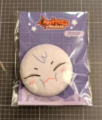 ANITEEZ IN TREASURE 소프트 캔 배지 산