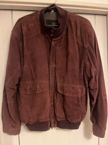 M.flues 버건디 스웨이드 자켓 52