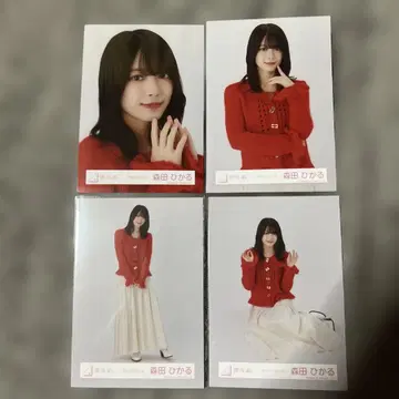 사쿠라자카46 모리타 히카루 브로마이드 컬러 니트 코디 컴프