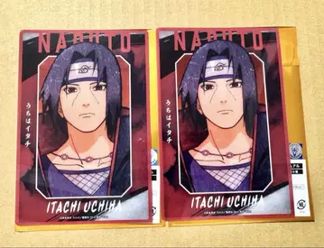 NARUTO 나루토 베이스 야드 클리어 아트 비주얼 우치하 이타치 세트