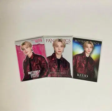 기무라 케이토 BUTTERFLY EFFECT 포토 카드 시크릿