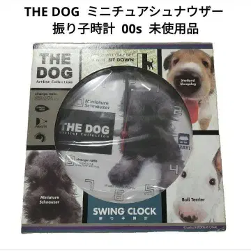 [ 00s ] THE DOG 미니어처 슈나우저 시계 미사용품