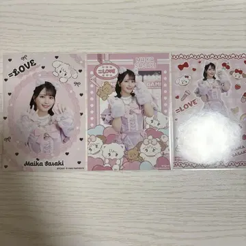 =LOVE 브로마이드 사사키 마이카 mikko 콜라보