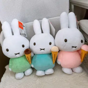 미피 봉제 인형 아이스크림 miffy