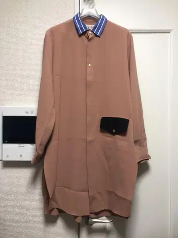 CULLNI STUDIOS 별주 클레릭 라이더스 롱 셔츠