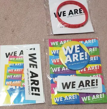 WE ARE! 굿즈