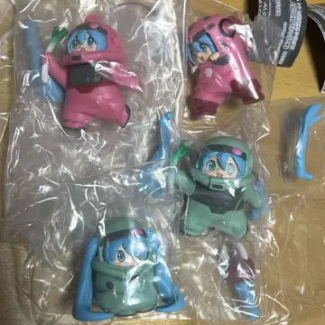 건담 x 하츠네 미쿠 피규어 컬렉션 전 4종 풀 컴프