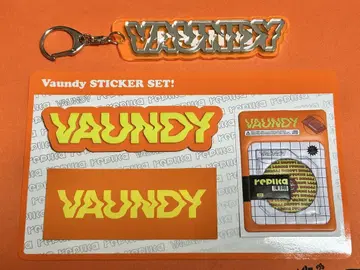 Vaundy 키링 스티커 세트 바운디 키링