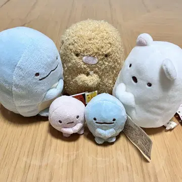 스미코구라시 초기 봉제 인형 5종 세트