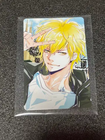 가정교사 히트맨 REBORN 아마노 아키라 전시회 셀카풍 카드 디노