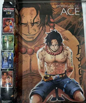원피스 ONE PIECE 상디 에이스 한자들의 전장 포스터