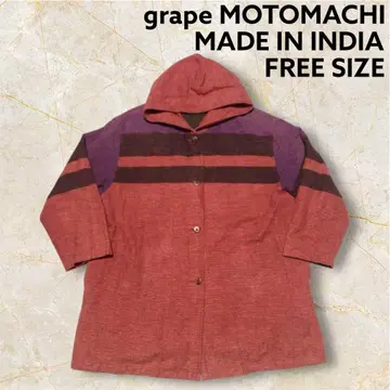 새상품급 grape MOTOMACHI 오버 사이즈 코트 FREE 인도산