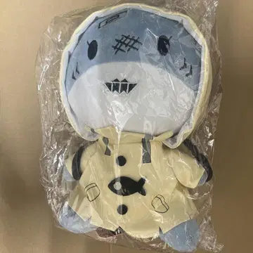 택 포함 새상품 패니싱 그레이 레이븐 상어피 봉제 인형