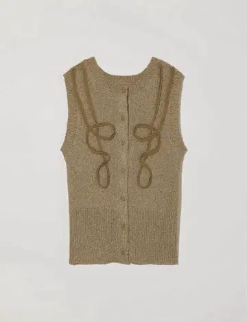 eaphi TAPE EMBROIDERY MIX KNIT