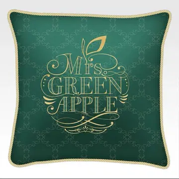 Mr. GREEN APPLE 쿠션 라스트 원상