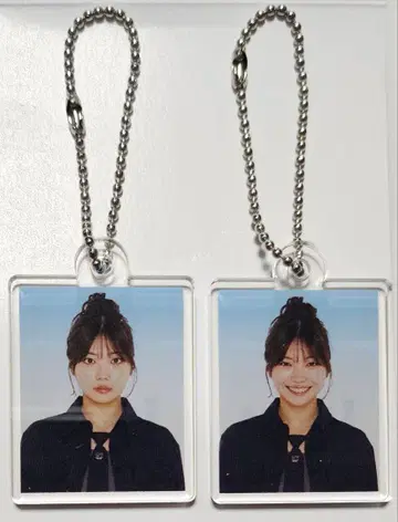 안쥬르므 카와나 린 증명사진 아크릴 키링 아크키 컴프 2종