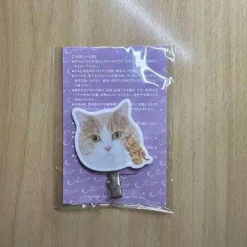 후지와라 이츠키 마스 헤어 클립