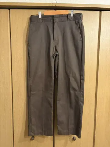 Dickies 브라운 치노 팬츠 874 슬랙스