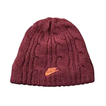 [ 00s ] NIKE 비니 자수 로고 케이블 짜임 vintage Y2K