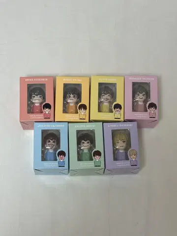 나니와단시 손가락 인형 7인 컴플리트