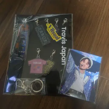 Travis Japan VIIsual 키링 참 트레이딩 카드