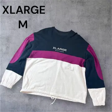 XLARGE 트레이닝복 M 블랙/보라색/화이트