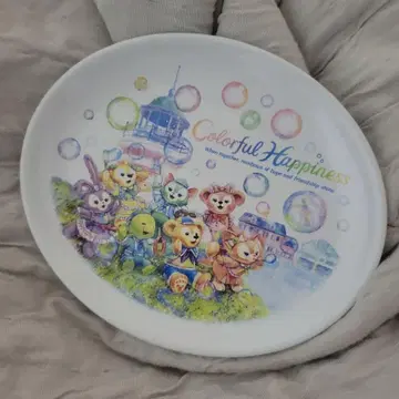 Disney 더피&프렌즈 수베니어 플레이트