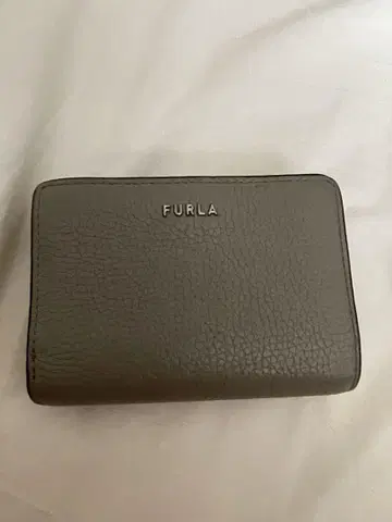 FURLA 접이식 지갑 그레이