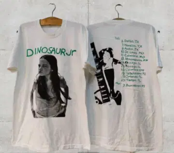 Dinosaur Jr. 03 헤비 무게 빈티지풍 남성용 XL 사이즈