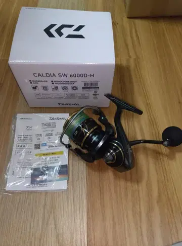 다이와 22 칼디아 SW6000D-H 1회 사용 초미품